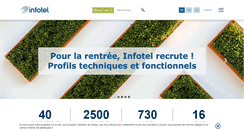 Desktop Screenshot of infotel.com