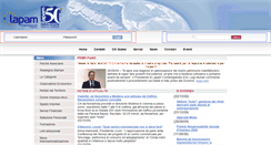 Desktop Screenshot of lapam.infotel.it