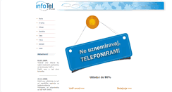 Desktop Screenshot of infotel.rs